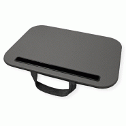 VALUE Support portable universel pour ordinateur portable/tablette avec coussin, gris_2