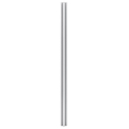 Vidaxl poteaux de clôture 2 pcs aluminium 185 cm 49076_2