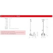Crh215n - Crics hydropneumatiques courts - Sam Outillage - Capacité 20 à 40T - Tête large_2