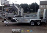 Remorque Porte-engin IFOR WILLIAMS - GH1054BT Pan coupé - 304 x 162 cm - PTAC : 3500 kg - Référence -41390_2