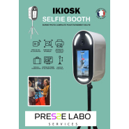Borne photo pour tout type d'événement - Selfi IKIOSK (disponible à la vente)