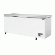 Congélateur coffre avec couvercle inox Série G 581L GP898 Polar_2