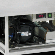 Cuve réfrigérée avec groupe intégré - Froid statique - 2 GN 1/1 - 68 L | Tefcold_2