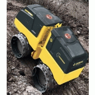 Rouleau compresseur de tranchées multifonctions - Bomag BMP 8500 avec télécommande et extensions de billes_2