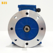 Moteur électrique triphasé 230/400V 1,5kW - 1500 tr/min - CEMER MS90L14B35 - aluminium - bride B35_2