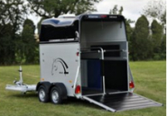 Van à chevaux hippomobile - Cheval Liberté - 2 essieux - 2 places - PTAC 2600 kg - 315 x 167 x H230 cm - Référence Touring XL_2