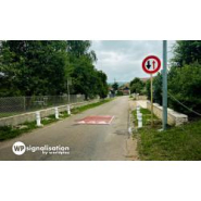 Panneau d'interdiction B15 - Cédez le passage à la circulation venant en sens inverse_2