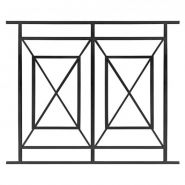 Toulousaine - grille de défense  - lahfer - traverses en tube de 20
