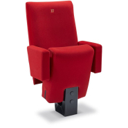 Fauteuil de cinéma relevable - dossier galbé ergonomique - Inertie Caisson / Kleslo - confort et technicité_2