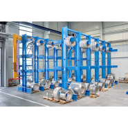 Rayonnage cantilever OHRA pour charges lourdes - bras portant jusqu'à 2 500 kg et montants jusqu'à 10 000 kg_2