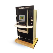 Borne de paiement autonome Topia Mini PFLS - compacte, positionnable en îlot, paiement espèces et carte_2