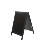 Chevalet stop trottoir - Cadre bois - Dimensions 85 x 55 cm - Référence : PFN49AN_2