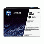 HP 81A toner LaserJet noir authentique_2