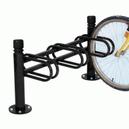 Support cycles Déco - 3 places simple face - composable - Forum - Réf : 8207367_2