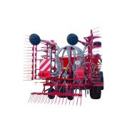 Équipement agricole traîné pour semis polyvalent