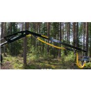 Grues forestières Kesla série 13H - portée de 9,5 à 10,5 m - rotation motorisée et trajectoire précise_2