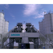 Centrale à béton fixe - grandes productions - 120 m³ par trémie - structure galvanisée - CTT_2