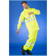 Veste de pluie haute visibilité Sonoflex HV réf. VPVZHV33 - EN ISO 20471 classe 3 - Jaune Fluo ou Orange Fluo_2