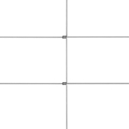 Vidaxl clôture de jardin acier galvanisé 50x1,5 m argenté 149489_2