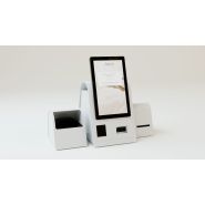 Borne intérieure check-in pour hôtel