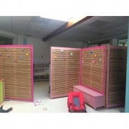 Cloison acoustique avec bac de rangement - Classe feu M1 - Usage professionnel_2