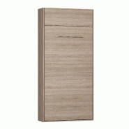 Lit escamotable Studio chêne - Couchage 90x200 cm - Ouverture assistée et pieds automatiques_2