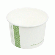 Pots pour aliments chauds compostables - 340ml - Lot de 500 | Vegware_2