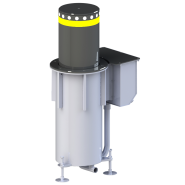 Borne escamotable fixe et automatique - Réduction des nuisances sonores - Motorisation électrique - CITINNOV gamme TITAN_2