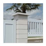 Chapeau de poteau Weser avec goutte d'eau intégrée