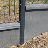 Plaque béton / soubassement 1/2 chaperon - entretien facile et protection contre nuisibles_2