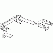 Sélecteur de fermeture 8545 finition gris aluminium ral 9006