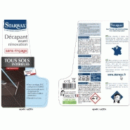 Décapant sans rinçage STARWAX 1L - Pour carrelage, PVC, parquet et béton ciré_2