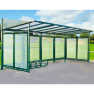 Support vélos emplacements décalés - Module de 5 ou 6 places - Structure acier - Hauteur hors sol 388 mm_2