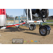 Remorque transversale avec roues pivotantes 360° - YO REMORQUES - CCT4 - charge utile 260 kg - Reference MULTIMAX - PTAC 400_2