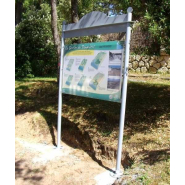 Signalétique RIS urbain sur mesure, idéale pour l'affichage des noms d'entreprise dans les zones artisanales et industrielles - OUEST ENSEIGNES_2