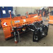 B3s14 - Lame de déneigement orientable hydraulique - Snow Service pour camions et tracteurs agricoles_2