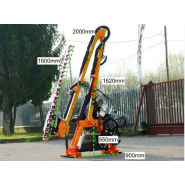 Falco 160 - taille-haie hydraulique - deleks srl - largeur de travail 1600 mm_2