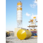 Silo de stockage de ciment ergonomique - Capacité 30 à 120 T - Fabo - Conception robuste et durable_2