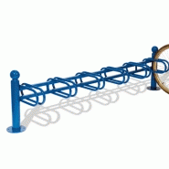 Support cycles Déco 6 places composable simple face - Forum - Réf 8207316 - acier peint sur galva_2
