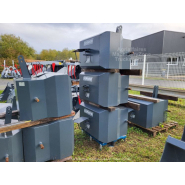 Masse de lestage Sonarol pour tracteur agricole - modèles de 600 à 1200 kg - attelage catégorie 2 et 3_2