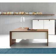 Bureau de direction style classique Lithos - Dellarovere - 190, Noyer_2