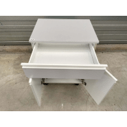 Meuble sous paillasse d'occasion de laboratoire - type caisson placard + 1 tiroir - p21091194_2