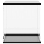 Vidaxl boîte d'affichage transparente 56x36x37 cm acrylique 154928_2