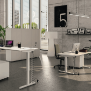 Nivo - Bureau réglable en hauteur électrique - Burocéan_2
