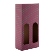 Boîte à vin en carton ondulé - impression quadri sur mesure - pour deux bouteilles de 0,75L_2