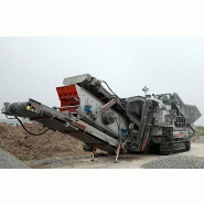 Concasseur mobile sur chenille en carrière et sur chantier 200 t/h_2