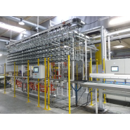 Convoyeur aérien birail à chaîne motorisé pour l?accumulation de charges - BOREAL_2