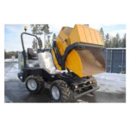 Dumper sur pneu - girabenne 1800 l - autochargeur - charge utile 3500 kg - transport et évacuation des matériaux - disponible en location_2
