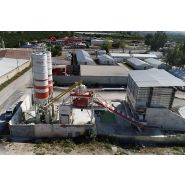 Mobile 135 Y Centrale à Béton - Simex - 130 m3/hr, Facile à Monter et à Transporter_2