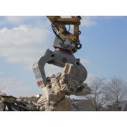 Pince de tri Hd / drg-14 860 kg - Grappins de démolition et de recyclage DEMAREC_2